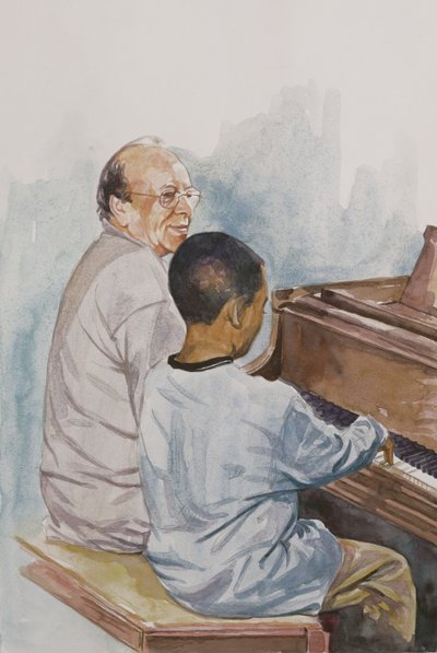 La lección de piano, 2003 de Colin Bootman